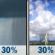 Wednesday: A chance of rain showers before 1pm, then a slight chance of showers and thunderstorms between 1pm and 3pm. Partly sunny, with a high near 96. Heat index values as high as 110. South southeast wind 9 to 18 mph, with gusts as high as 23 mph. Chance of precipitation is 30%. New rainfall amounts less than a tenth of an inch possible. Wednesday: Chance Rain Showers then Slight Chance Showers And Thunderstorms